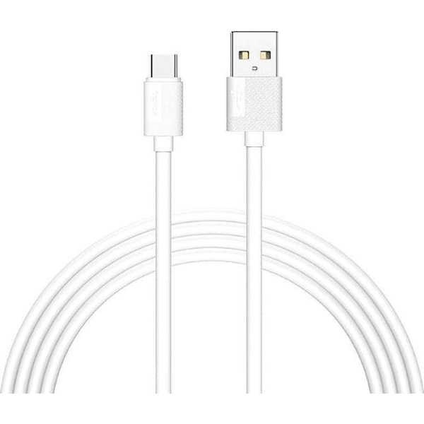 Datakabel for industri T-phox USB-kabel USB-A - USB-C 1,2 m Hvit