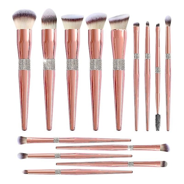 10 strass sminkborstar Elsa