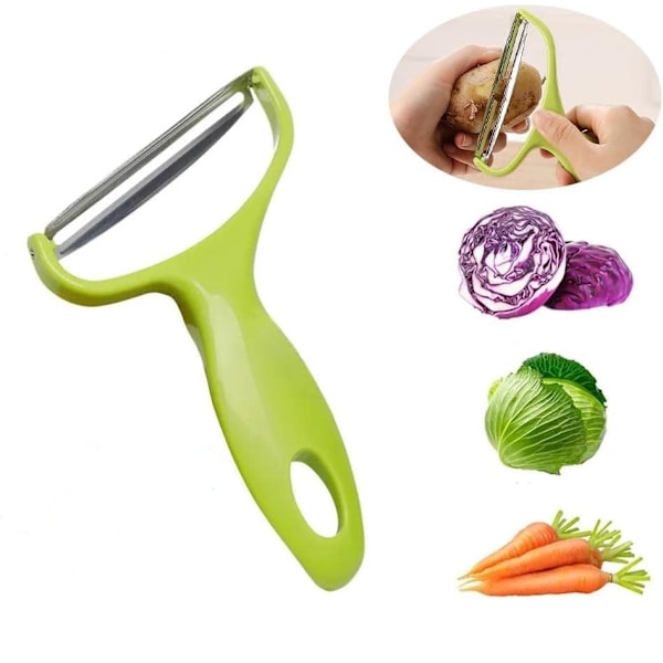 Vegetabilisk Skalare med Extra Brett Blad