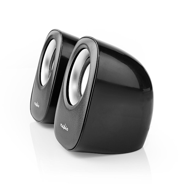 PC-högtalare | 2.0 | 12 W | 3,5 mm Hane | USB-ström | Volymkontroll