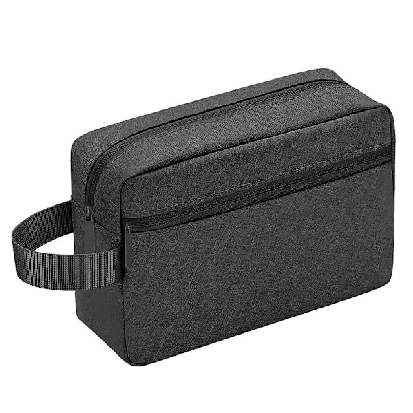 Travel Toiletry Bag, Portable Makeup Bag, Electronic Product Organization Bag for Men and Women, Black