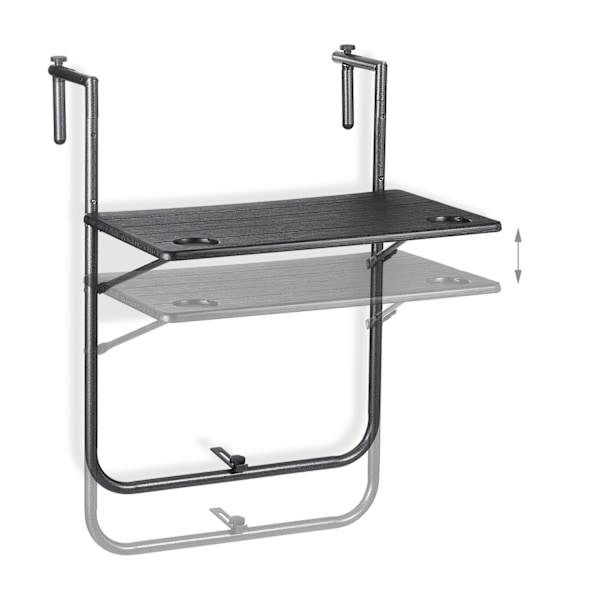 Balkonbord foldbart