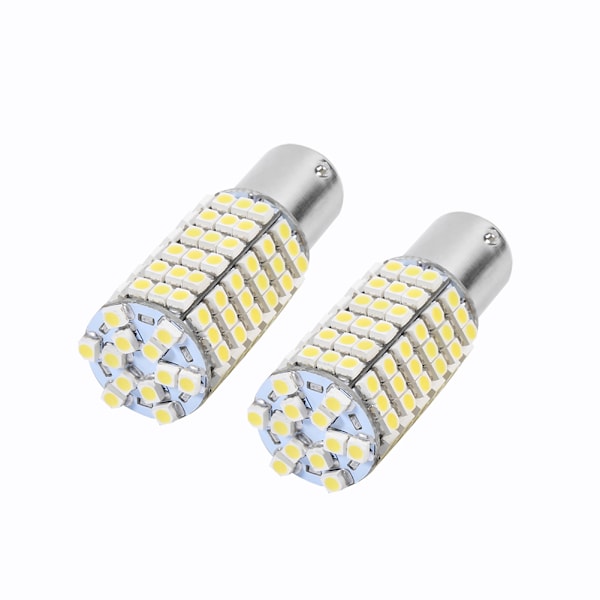 2 kpl 1157 BAY15D 120 SMD Varmuusvalot/Jarruvalot/Suuntavilkut/Takavalot 1157 LED-lamput