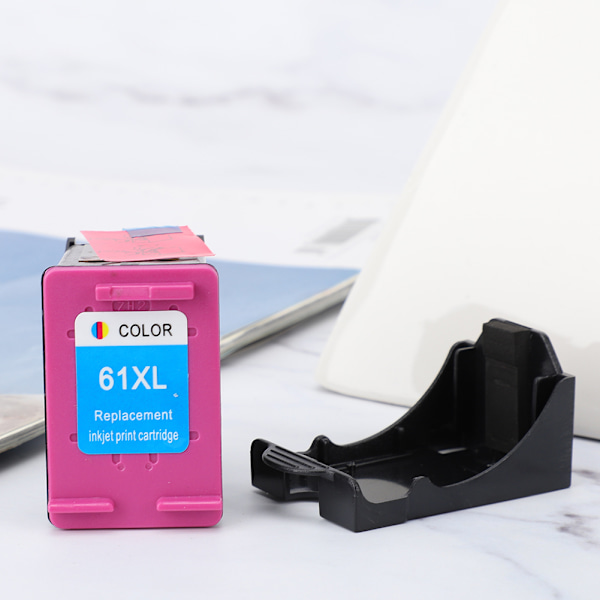 Uudelleentäytettävä mustepatruuna HP 61 XL Officejet 2620 4639 Deskjet 1000 1050 2000 -tulostimille - Väri