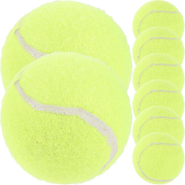 8 st Tennisbollar Träning Tennisbollar Övnings Tennisbollar Leksaksbollar för Hundar {LGL}