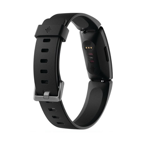 Smartwatch Fitbit Inspire HR Urskive Sort 45mm Rem Gummi Fitness Tracker sort
