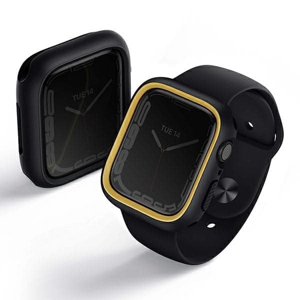 -cover Moduo Apple Watch Series 4/5/6/7/8/SE/SE2 44/45 mm Sort-Sennep/Midnat-Sennep