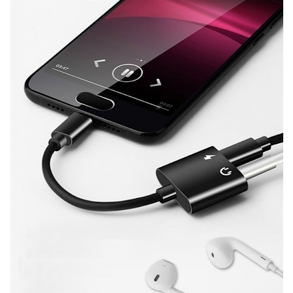 USB-C Adapter / Splitter USB-C & AUX-port