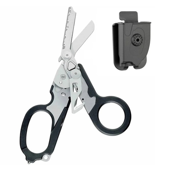 Multifunksjonell sammenleggbar saks Remkutter Vindusknuser Ringkutter For Camping