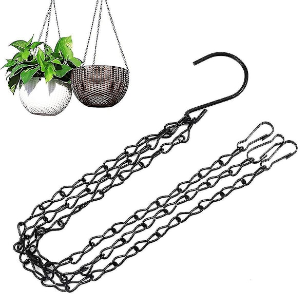 Pack Hanging Chains with Hooks Flower Pot Chains for Hanging Plants