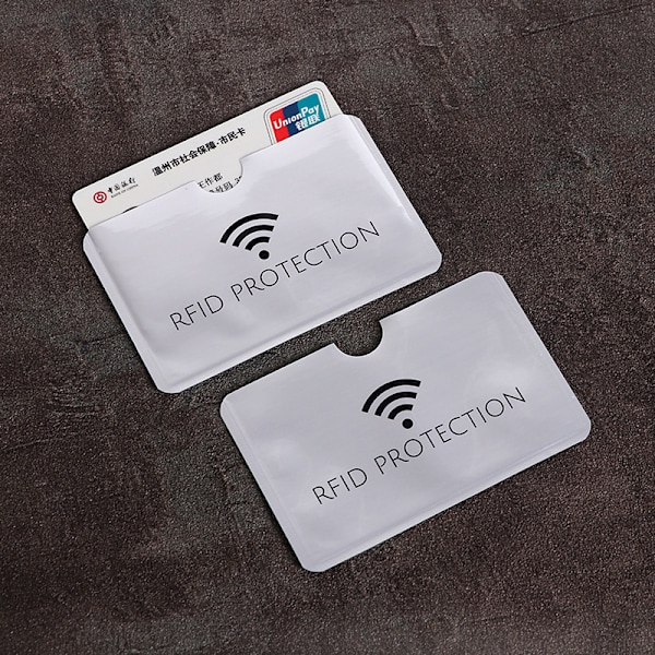 12-pak RFID-blokerende kortholdere