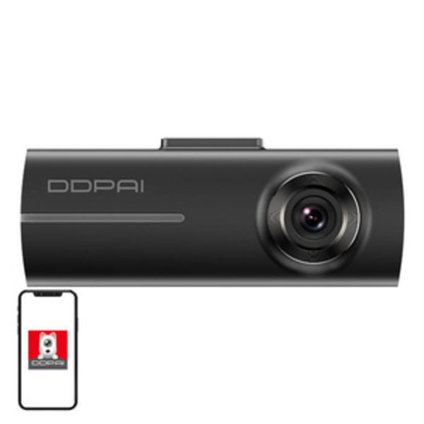 Dashcam DDPAI N1 Dual 1296p@30fps +1080p