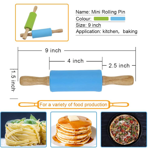2 stycken silikonkavel, degkavel, non-stick
