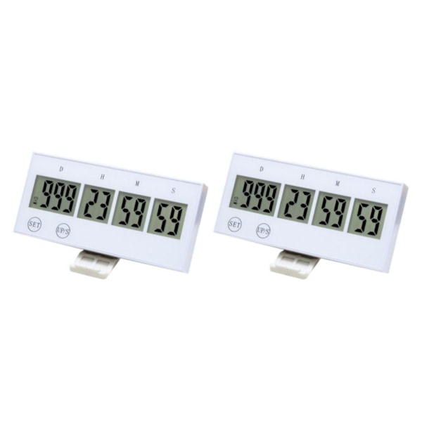 1/2/3 Elkök För Nedräkningstimer Kläckning Bakning vit 10,1x4,7x1,3 cm