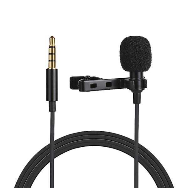 Lavalier-mikrofon/mygga för mobiler, 3,5 mm
