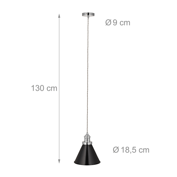Pendellampe industriel
