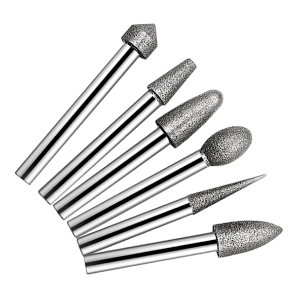 20 st Dremel tillbehör slipverktyg set för Dremel roterande verktyg sliptillbehör 6 mm skaft