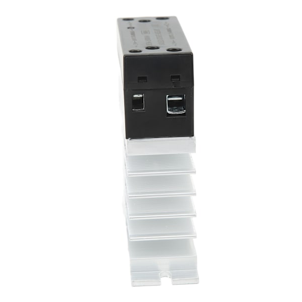BERM Solid State Relä 60A Rostfritt Kontaktrelämodul med Kylfläns 70‑280VAC Ingång 24‑480VAC Utgång