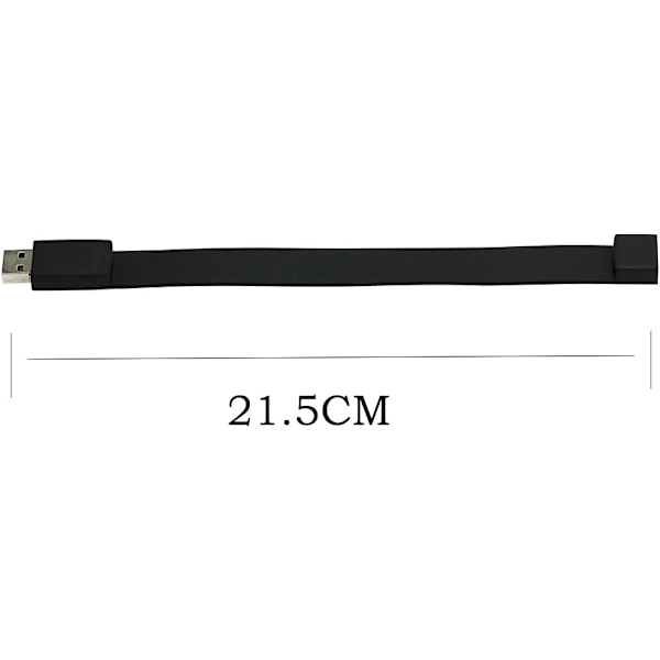 Portable Vattentät Armbandsdesign USB-minne, Svart 32GB