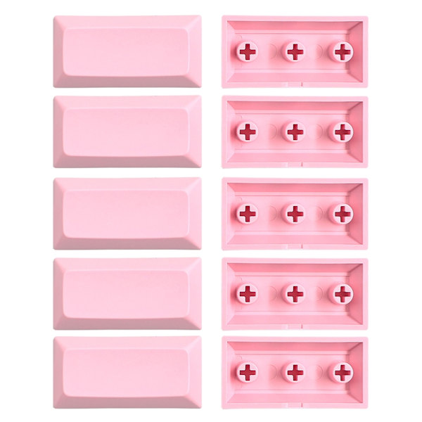 DSA 2U Keycap Set PBT Blank Tangentbordstangenter DSA Profil 2U Höjd Tangentbordstangenter Set för Spel Mekaniskt Tangentbord 10st