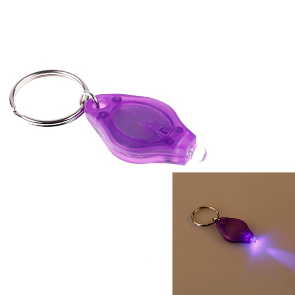 Mini super mikro lysstærk LED camping lommelygte nøglering ke