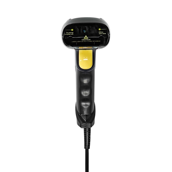 Stregkodelæser | Laser | Kablet | 1D lineær | USB-strøm | USB 2.0
