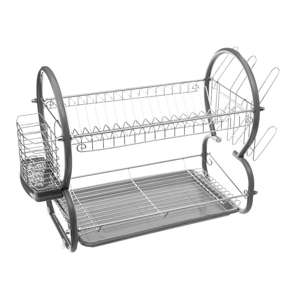 Smart Diskstativ: Spar Plads, Forkromet Metal, Stilfuldt
