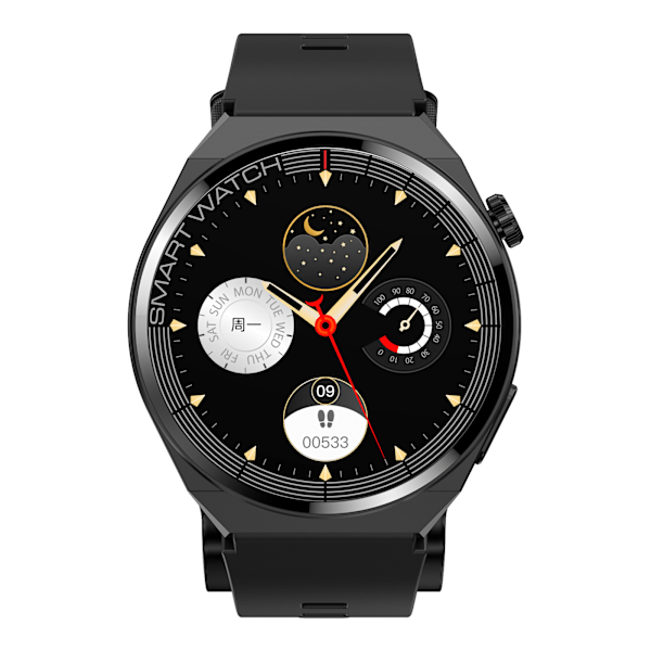 Smartwatch med EKG, blodtryck, puls och syremättnad