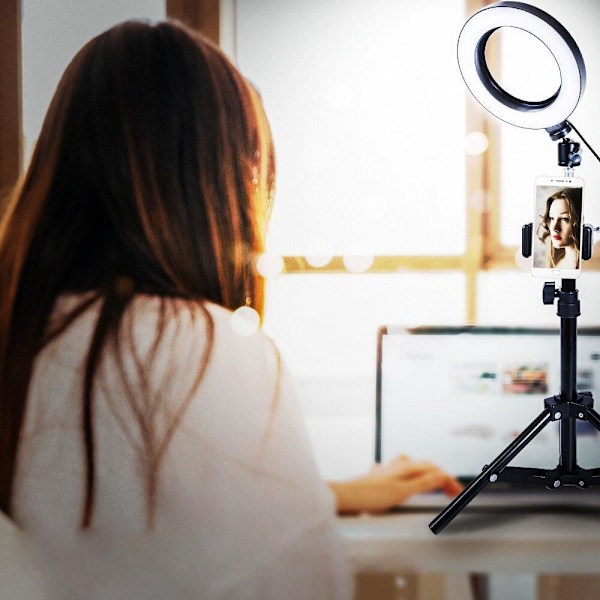Ringlampe & Stativ: Perfekt Belysning for Influensere