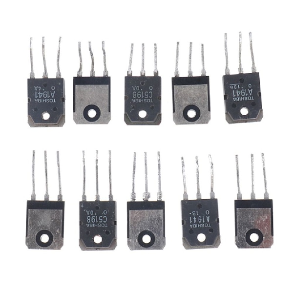 3 Paria Audio-vahvistimia 2SA1941 2SC5198