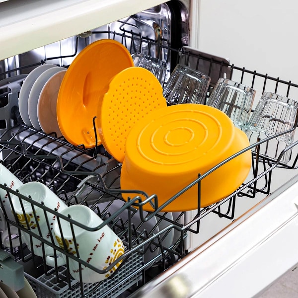 Ångkokare för Mikrovågsugn - Orange