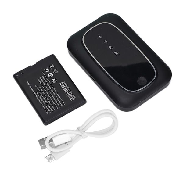 Mobil WiFi Hotspot 4G Trådløs Mini Bærbar LTE Router til Tablets Bærbare Computere TV'er Mobiltelefoner Sort
