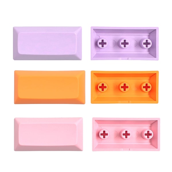DSA 2U Keycap Sett PBT Blanke Keycaps DSA Profil 2U Høyde Keycap Sett for spill Mekanisk tastatur 10stk