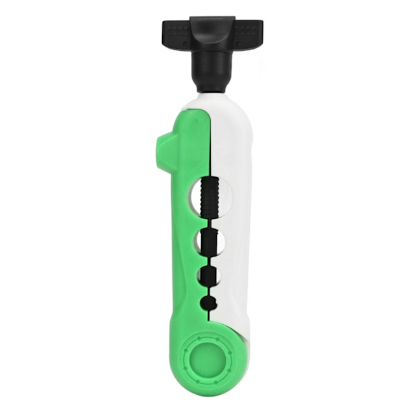 2 st Mini Linspolare Bärbar Justerbar Fiskelina Spolare Fiskelina Vevmaskin Mini Spole Rulle Tillbehör Vit Grön