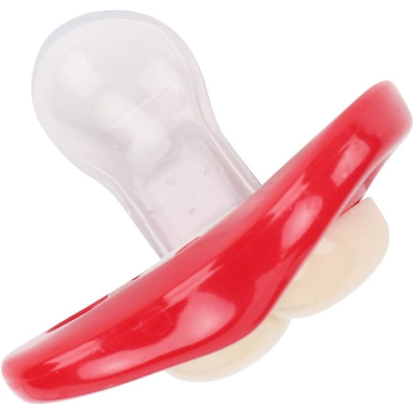 Rolig napp för bebis, mjuk silikonnapp med rolig design