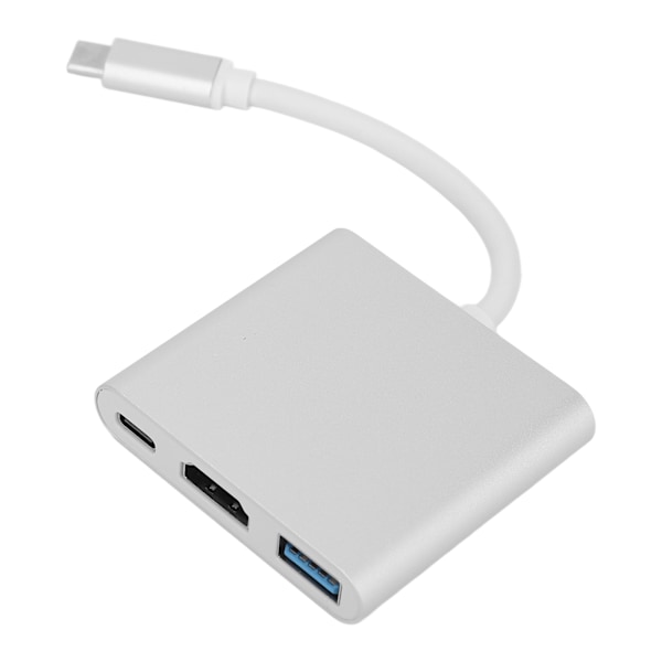 3-i-1 Typ C-dockningsstation USB 3.0 Dockningsstation USB C-hubb för dator bärbar dator