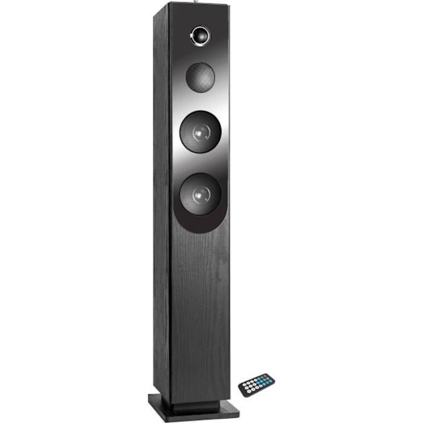 INOVALLEY HP33-CD Bluetooth Sound Tower - CD-afspiller - Sort