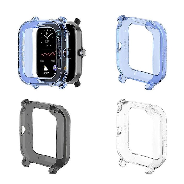 Ny beskyttende etui for Xiaomi Amazfit GTS 2 Mini klokke berøringsskjerm halvpakning beskyttende