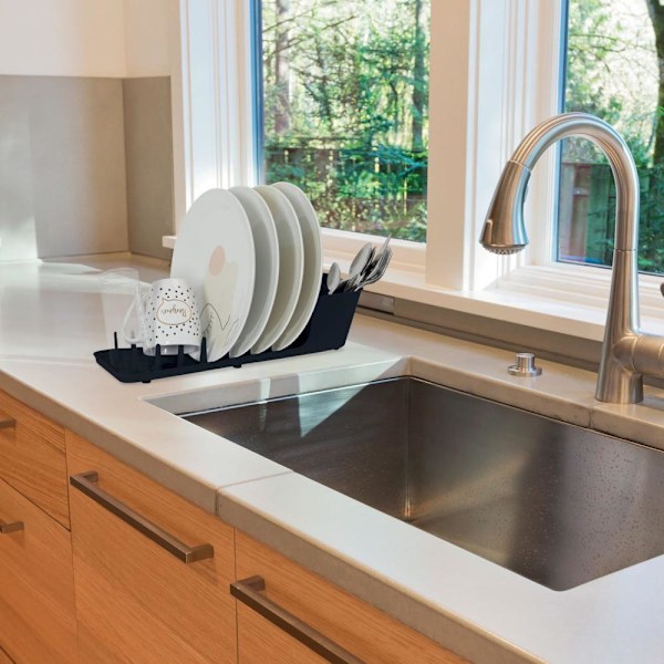 Smidig Oppvaskstativ: Minimalt Med Plass, Smart Design