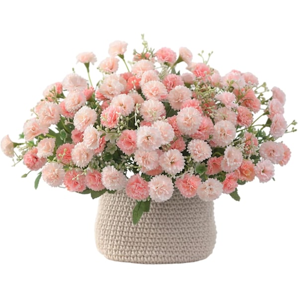 bunches carnations small artificial flowers