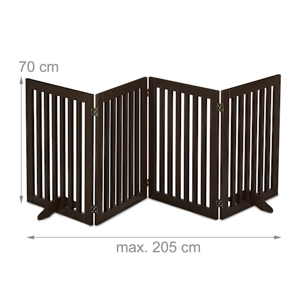 Puinen lapsiportti 70 cm