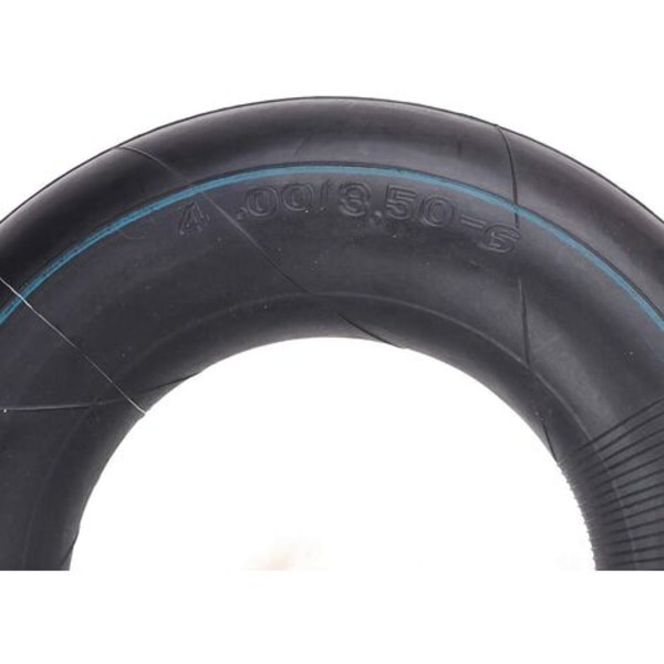 Pakke med 2 indre slanger 4,00/3,50-6 350/400-6 3,50-6 4,00-6 4,10-6 med udskiftning af Tr87 vinklet ventilstamme til håndtrucks Græsslåmaskiner Havevogne