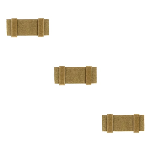 1/2/3/5 Moraliska Märken Tavla Display För MOLLE Fäste för Khaki