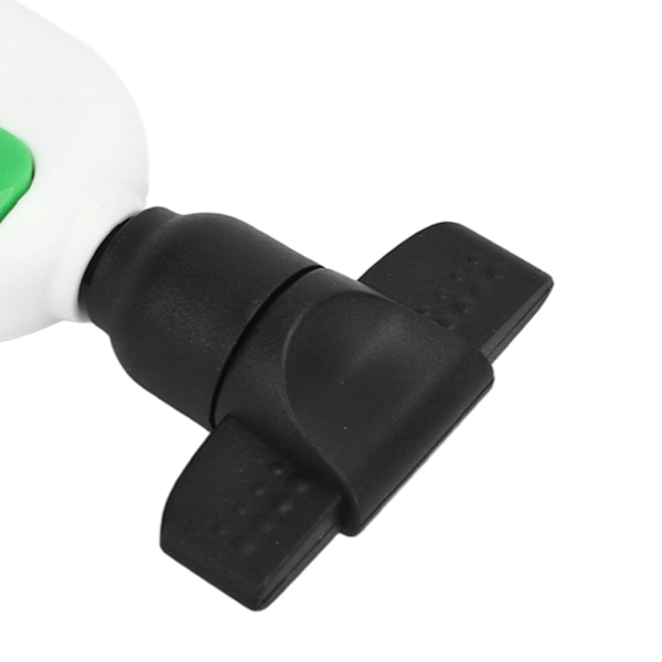 2 st Mini Linspolare Bärbar Justerbar Fiskelina Spolare Fiskelina Vevmaskin Mini Spole Rulle Tillbehör Vit Grön