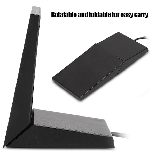 8dBi 2,4GHz 5GHz Dual Band WiFi-antenne Dobbel RP-SMA-kontakt for Asus Linksys-ruter