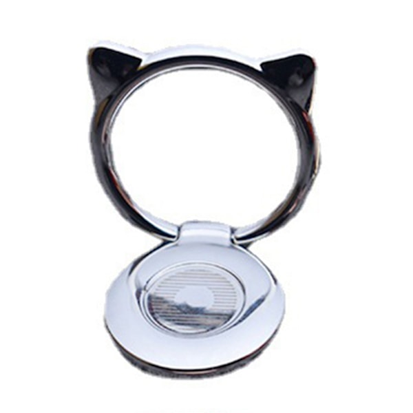 2-pack Mobilringhållare Fingerhållare Mobiltelefonhållare Katt 360 Graders Rotation Mobiltelefonring Finger Katt Smartphone Finger