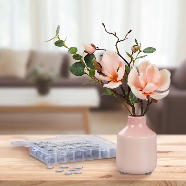 Set med 272 självhäftande filttassar