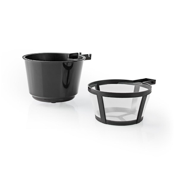 Kaffebryggare | Filterkaffe | 0,4 l | 1 Kopp | Timerfunktion | Silver / Svart