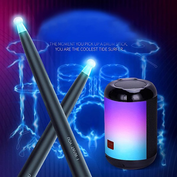 Somatosensoriskt Virtuellt Trumset Batteridrivna Lufttrummor Trumstockar Set Kit För Vuxna Barn