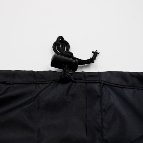 Universal Canopy Rulle Taske Vandafvisende Holdbar Pakke til Udendørs Vandring Sort